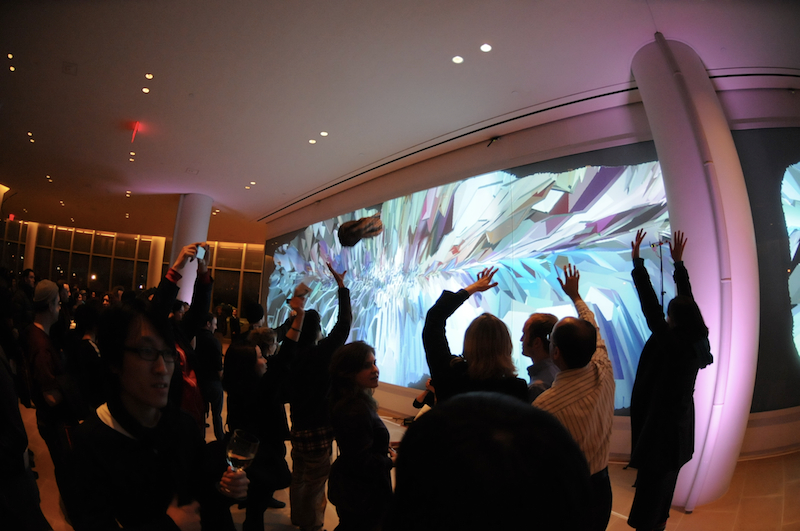 Illustration for article titled 120 Feet of Video Art: Final Exams at NYU's Big Screens Class